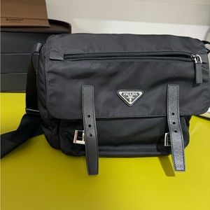 Prada nylon messanger bag